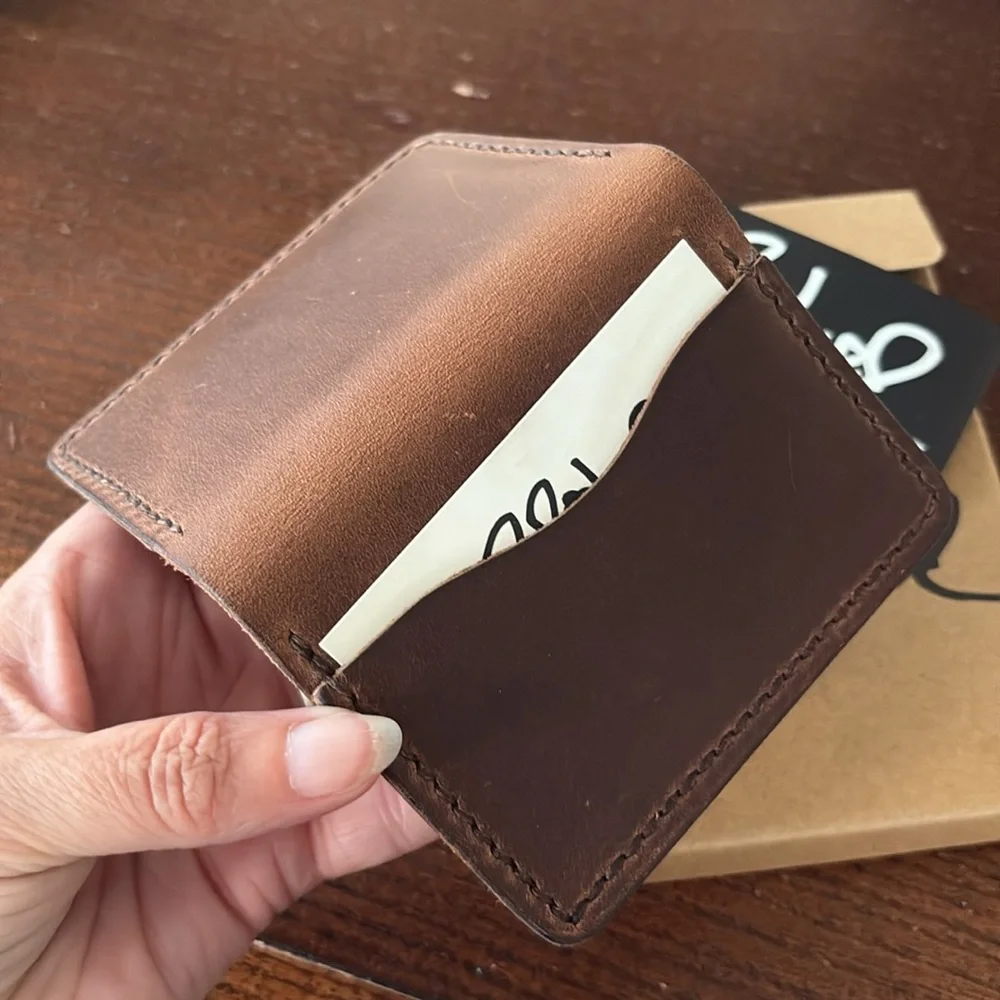 New 5 card wallet by Popon Leather